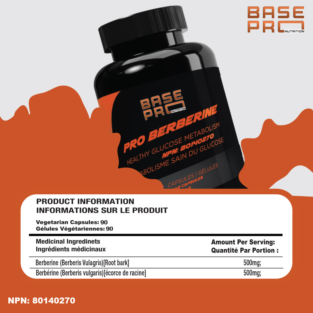 PRO Berberine - 90 capsules