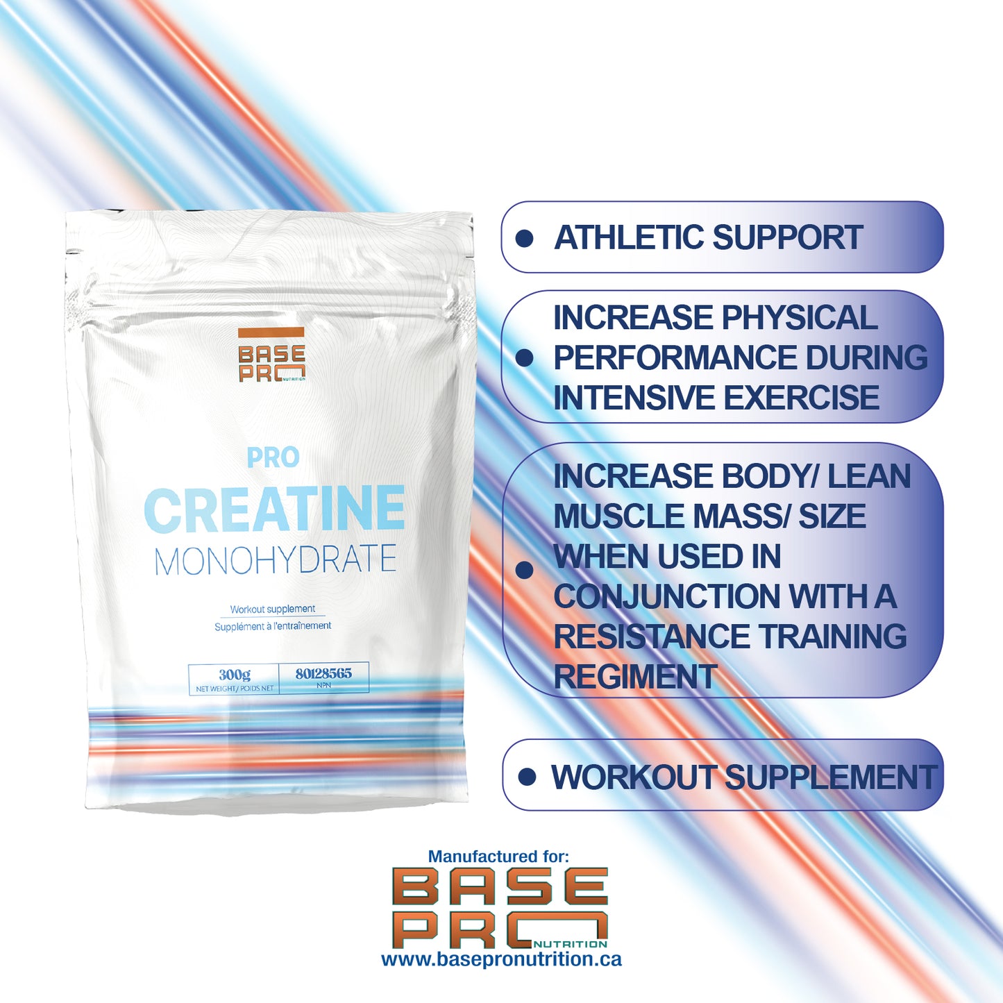 Pro Creatine Monohydrate - Base Pro Nutrition