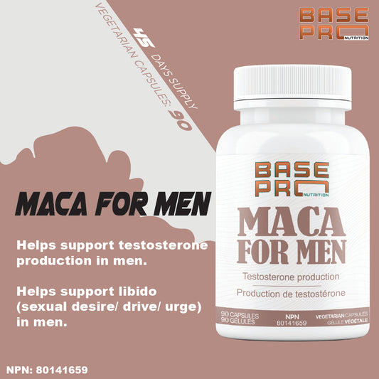 PRO Maca for Men - 90 capsules - Base Pro Nutrition