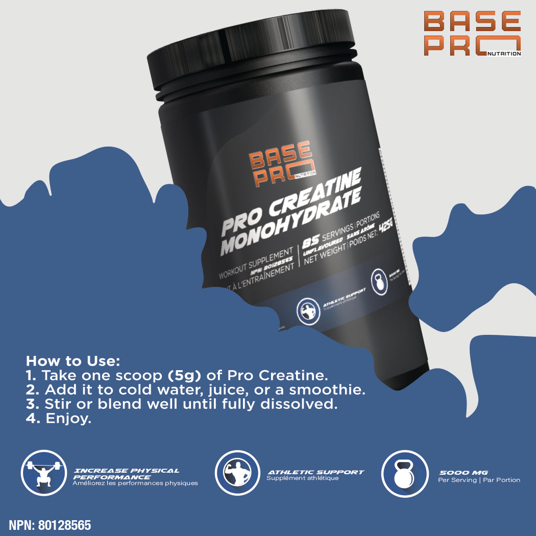 Pro Creatine Monohydrate - Base Pro Nutrition