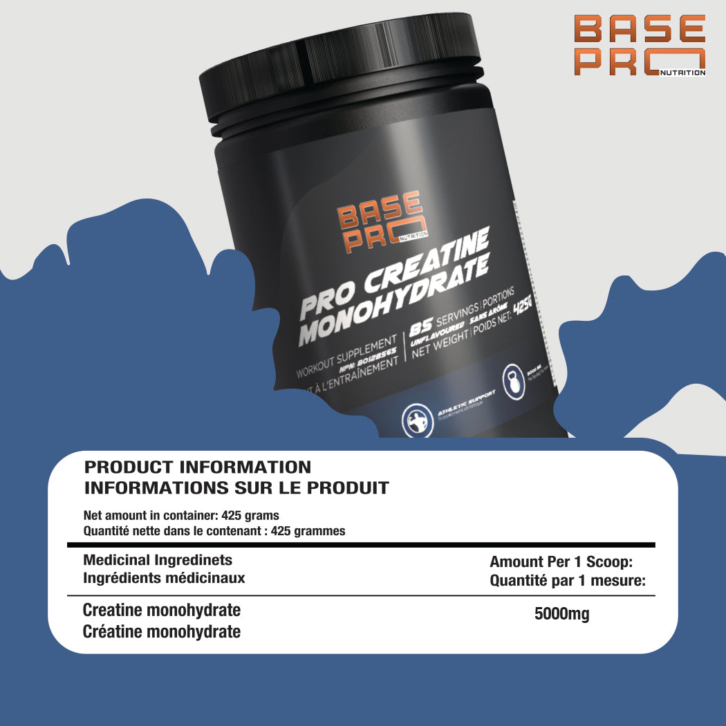 Pro Creatine Monohydrate - Base Pro Nutrition