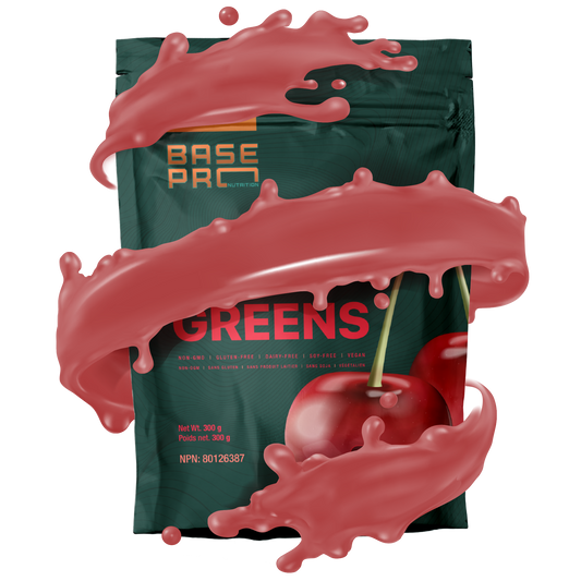 Pro Greens - Cherry - 300 grams - Base Pro Nutrition
