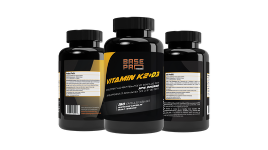 PRO Vitamin K2 + D3 - 180 capsules - Base Pro Nutrition