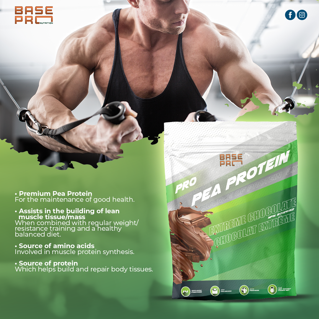Pro Pea Protein - Extreme Chocolate - 1LB