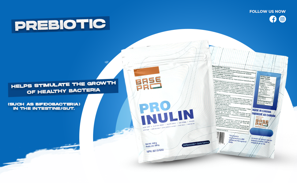 PRO Inulin Powder Unflavored - 500g