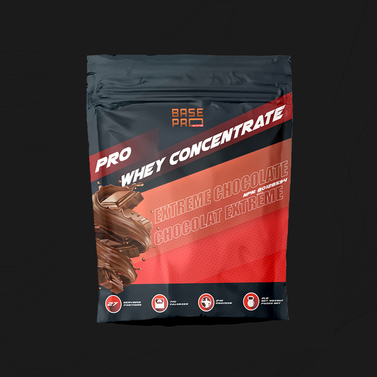 Pro Whey Concentrate - Extreme Chocolate - 2lb - Base Pro Nutrition