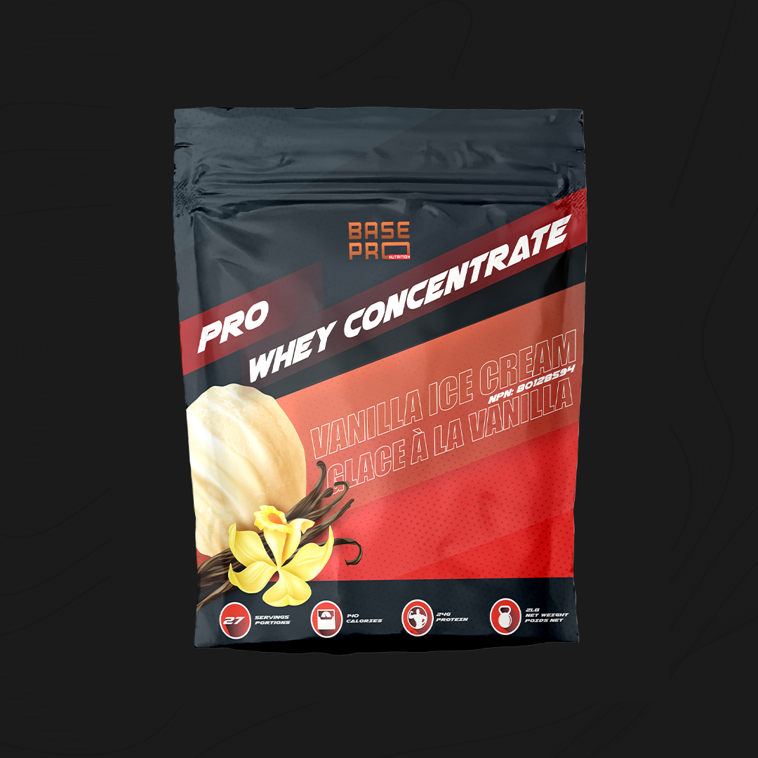 Pro Whey Concentrate - Vanilla Ice Cream - 2lb