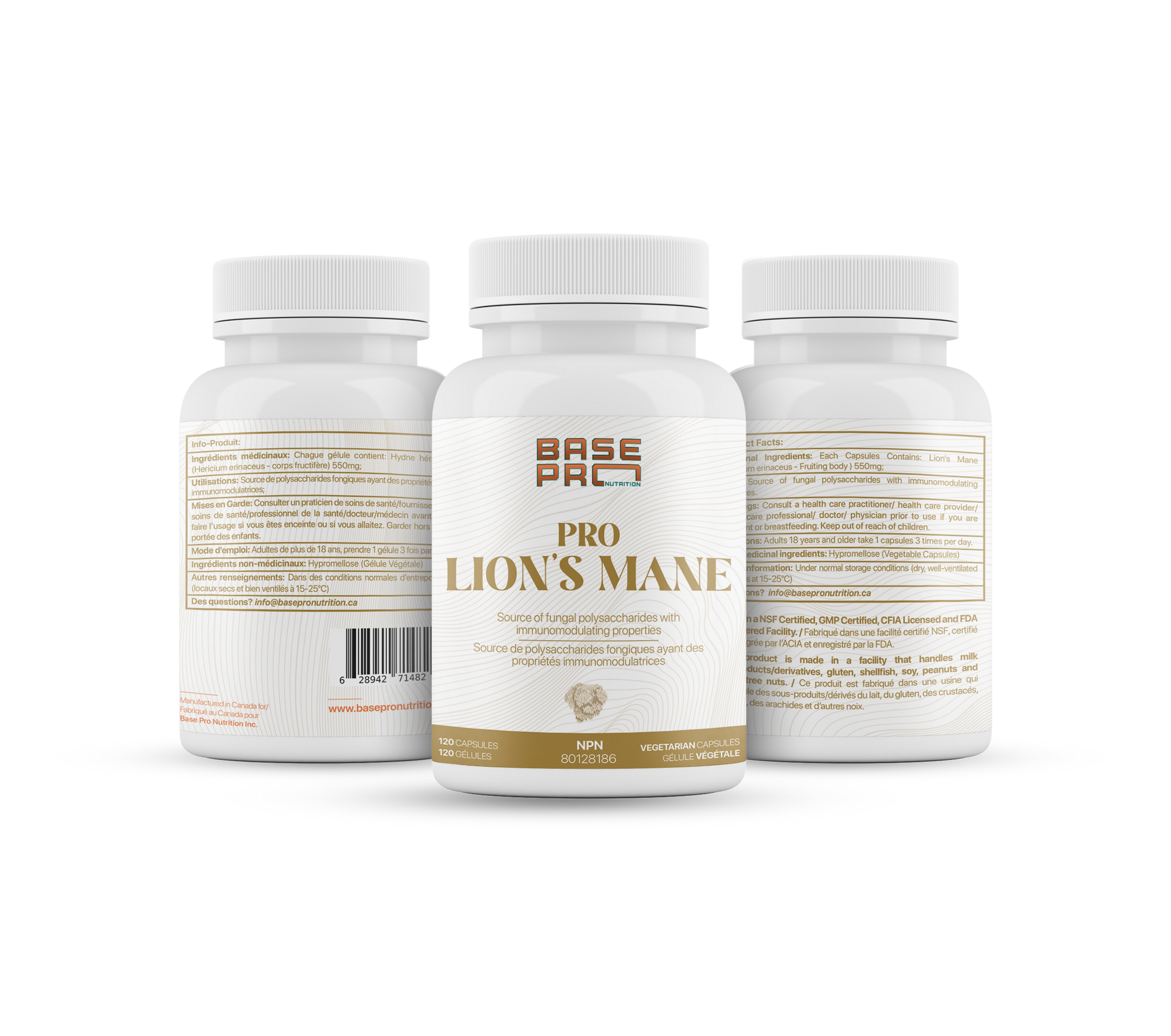 Pro Lion's Mane - Capsules - Base Pro Nutrition