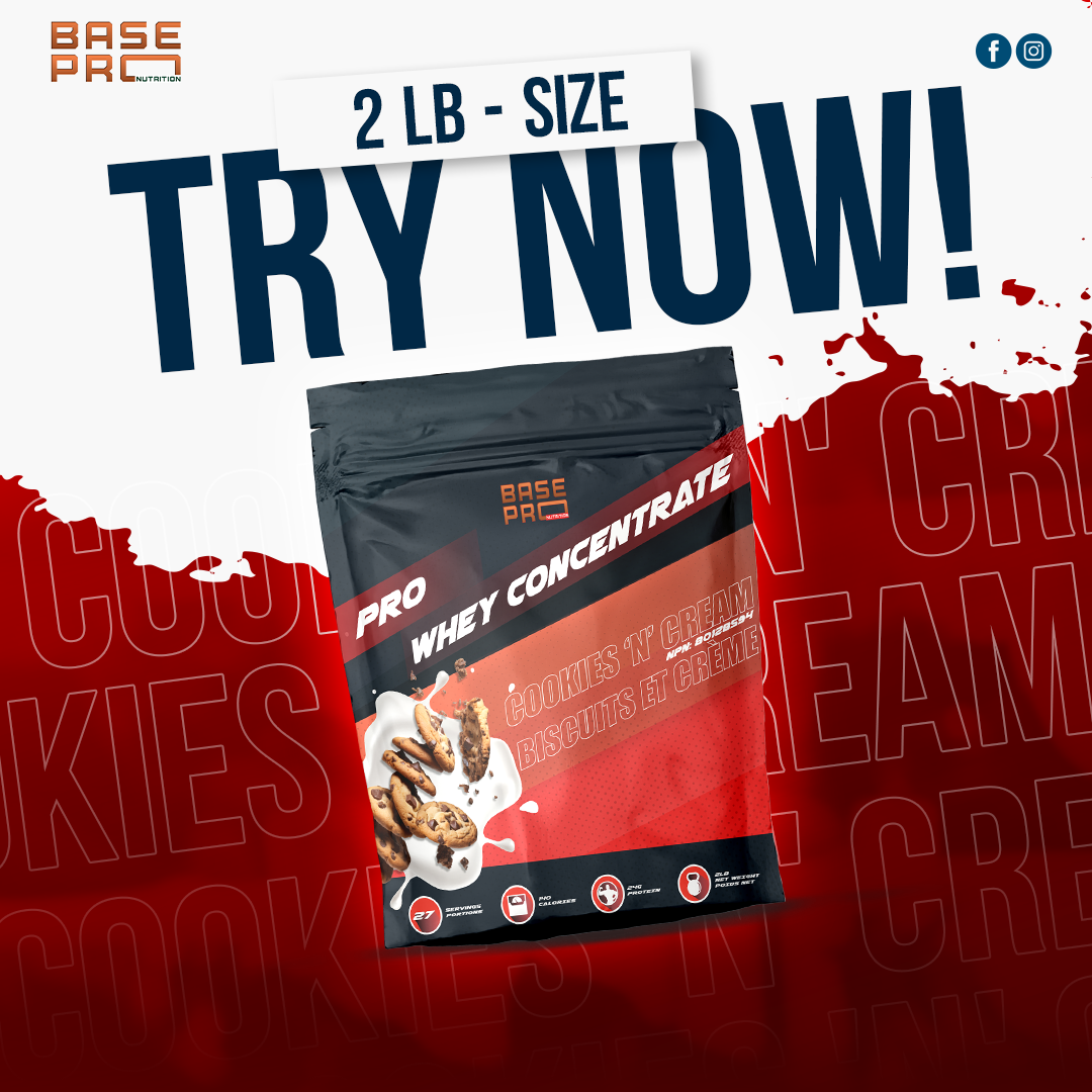 Pro Whey Concentrate - Cookies & Cream - 2lb