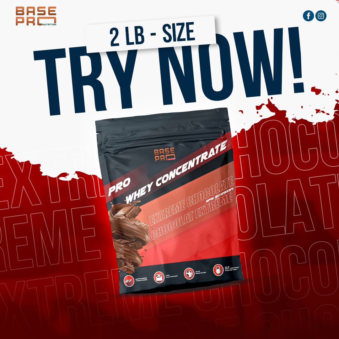 Pro Whey Concentrate - Extreme Chocolate - 2lb