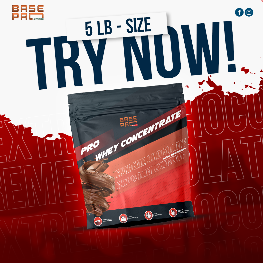 Pro Whey Concentrate - Extreme Chocolate - 5lb
