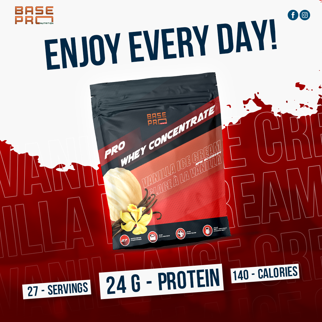 Pro Whey Concentrate - Vanilla Ice Cream - 2lb