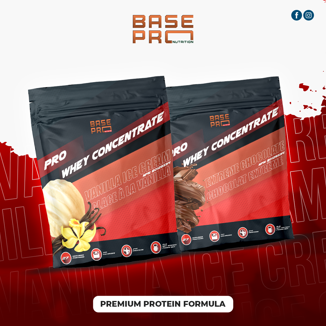 Pro Whey Concentrate - Vanilla Ice Cream - 2lb