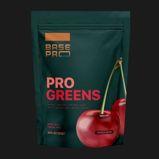 Pro Greens - Cherry - 300 grams - Base Pro Nutrition