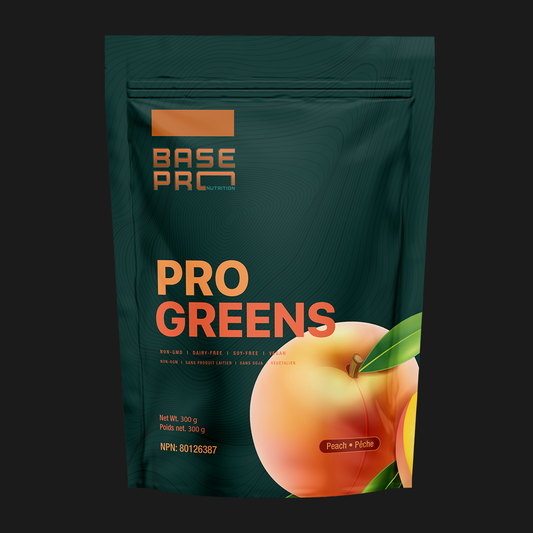 Pro Greens - Peach - 300 grams - Base Pro Nutrition