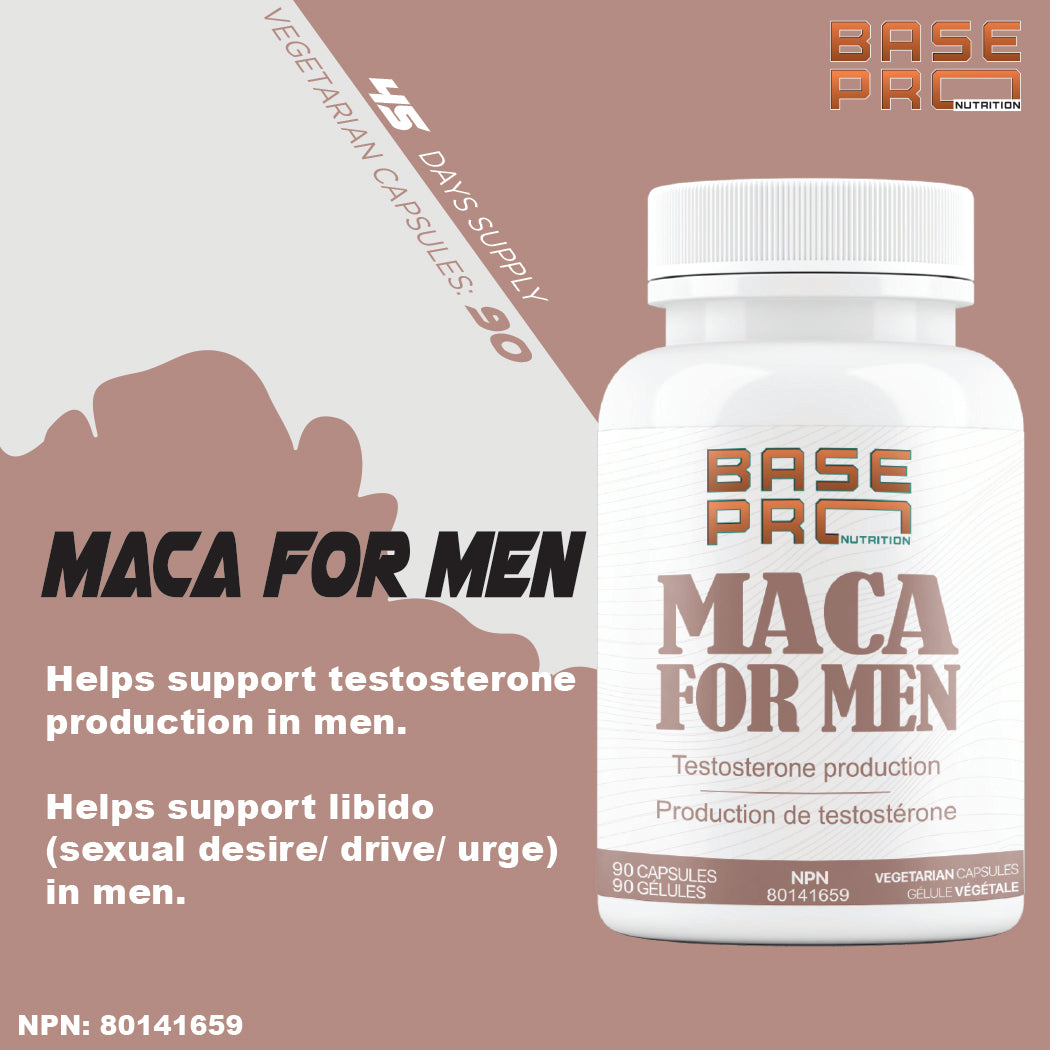 PRO Maca for Men - 90 capsules - Base Pro Nutrition