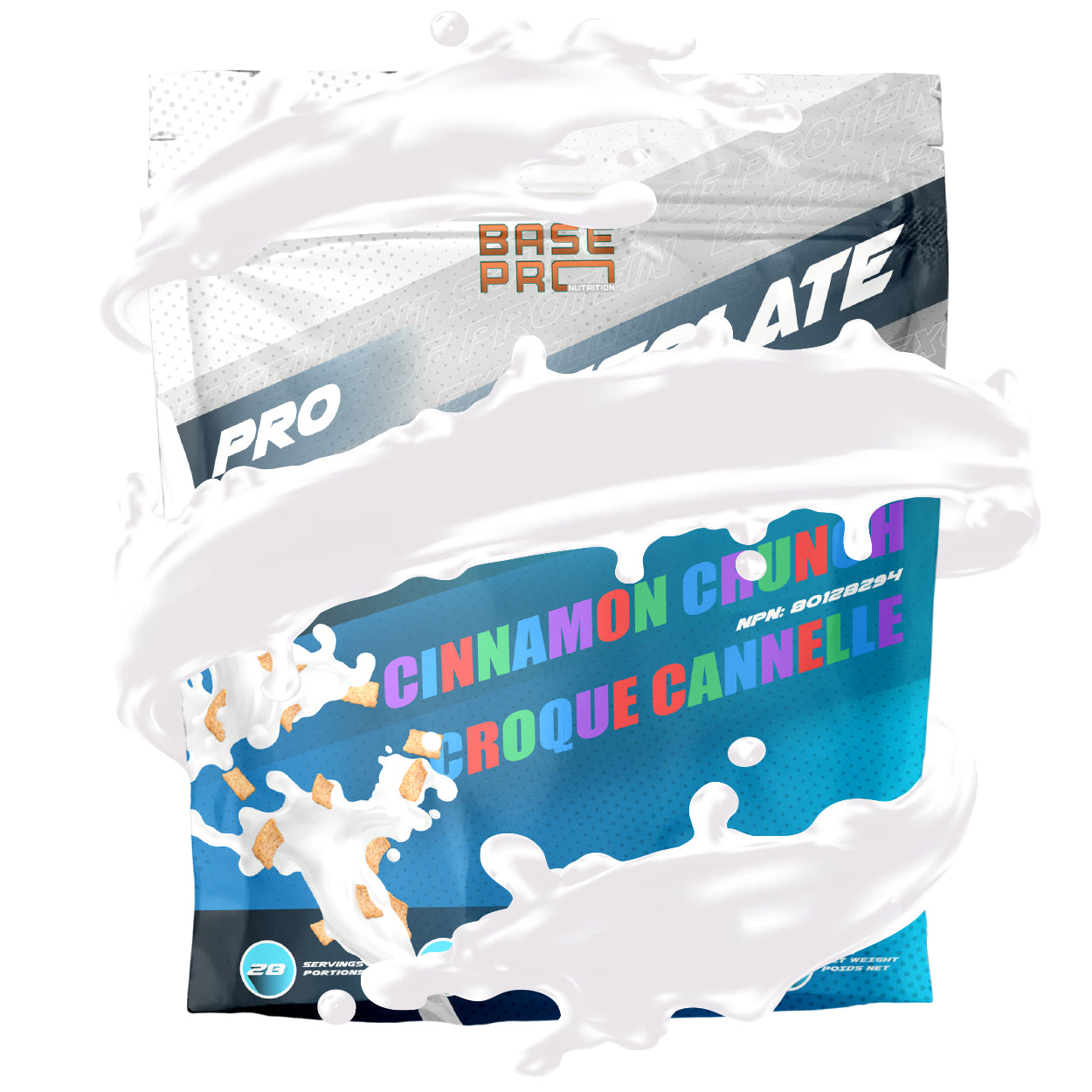 Pro Whey Isolate - Cinnamon Crunch - 2LBS - Base Pro Nutrition