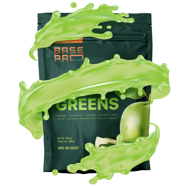 Pro Greens - Green Apple - 300 grams - Base Pro Nutrition