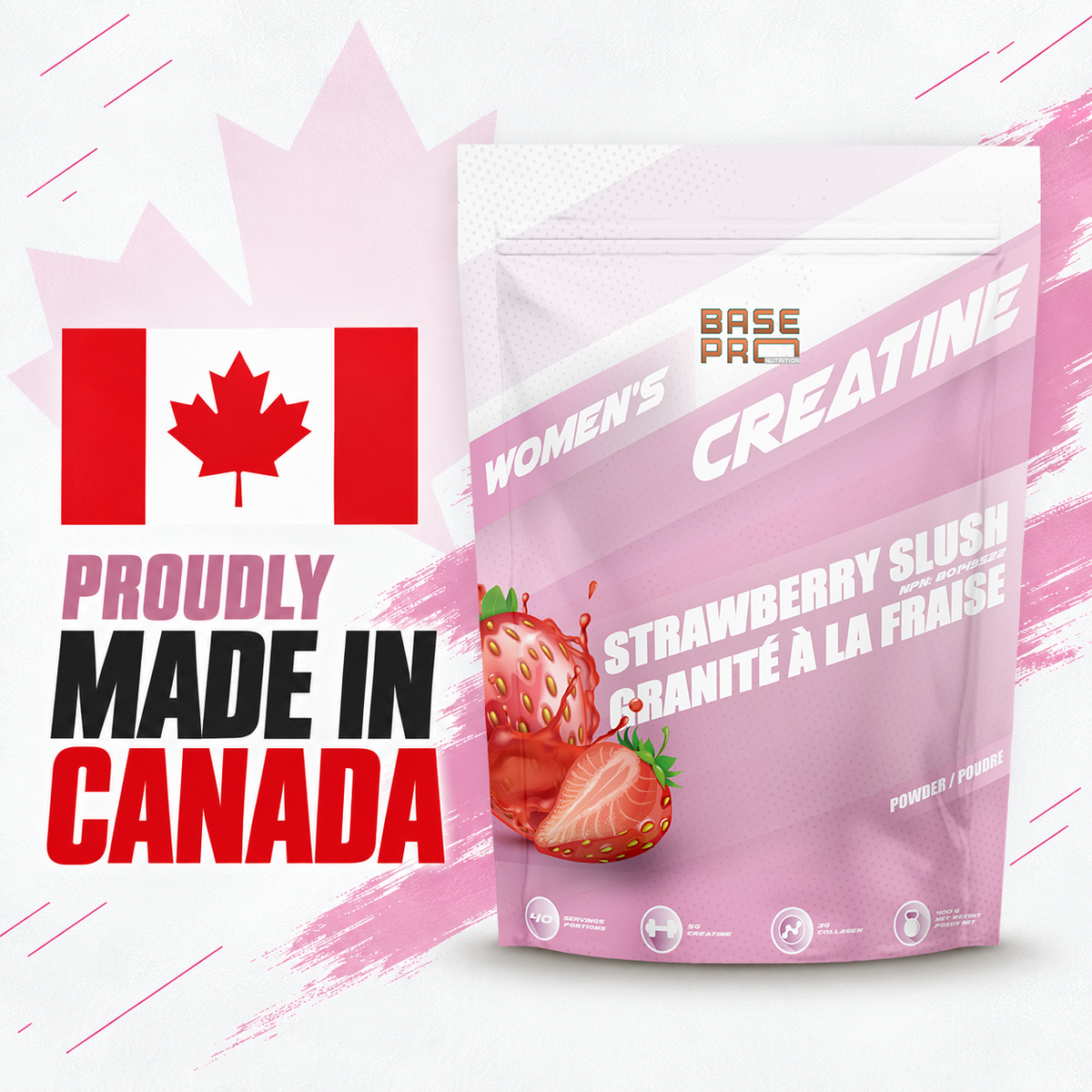 Women's Creatine - Strawberry Slush